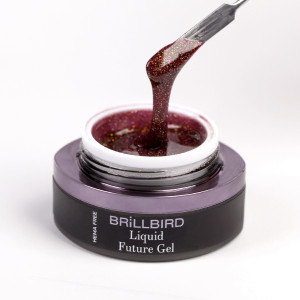 Liquid Future Polygel - Burgundy 15ml